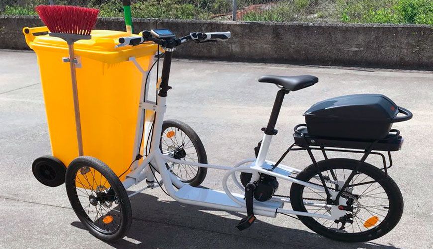 Modèle de tricycle électrique avec pédales et batterie SB50PB