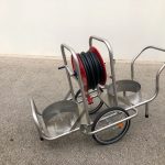 Chariot de balayage CA02BA avec tuyau et lance