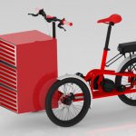 Modèle de tricycle électrique avec pédales et batterie SB50PR