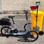 Modèle de tricycle électrique avec pédales et batterie SB50PB